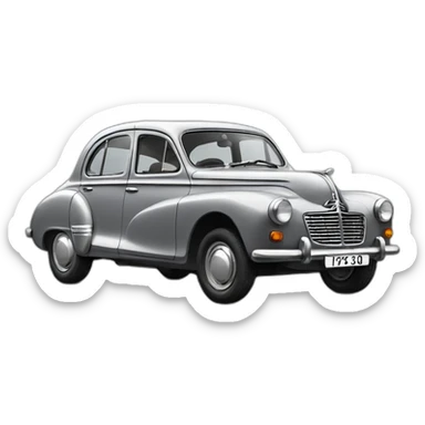 Peugeot 203 cars grey sticker