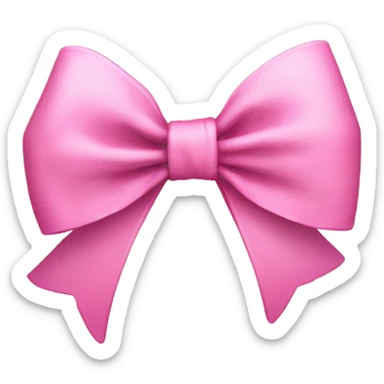 Coquette bow sticker