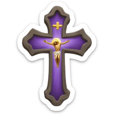 holy cross sticker
