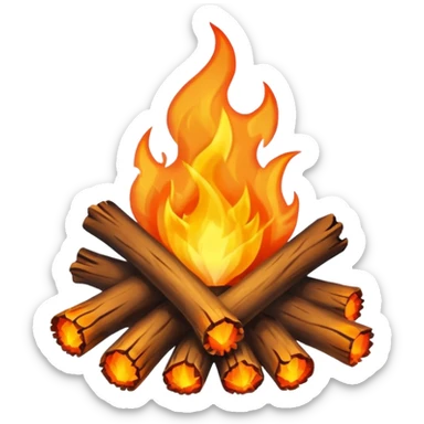 Bonfire sticker