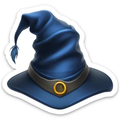 a magican hat ravenclaw sticker