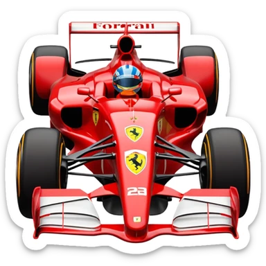Ferrari 2000 F1 sticker