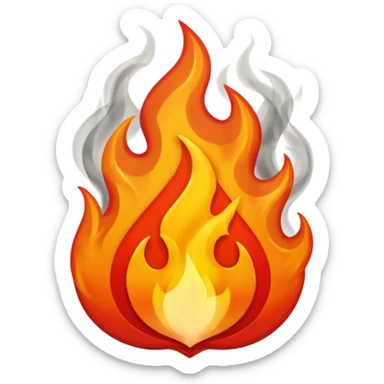 Ace from one piece fire sticker