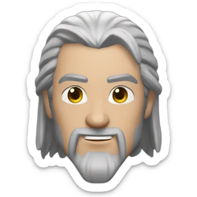 Geralt of rivia  sticker