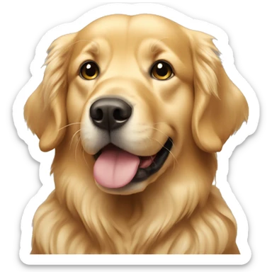 Golden retriever  sticker