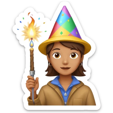 Bonfire Night with music sticker