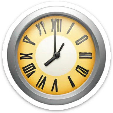 Clock countdown  sticker