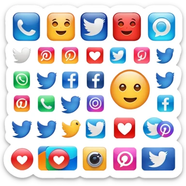 Redes sociales sticker