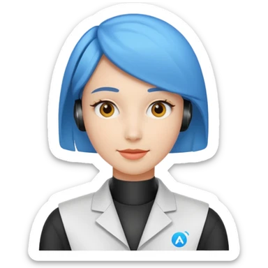 AI assistant for eCommerce (gender-neutral) sticker