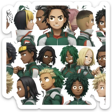My hero academia sticker