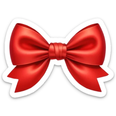 Laço vermelho sticker