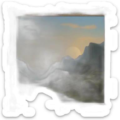 oil painting sticker