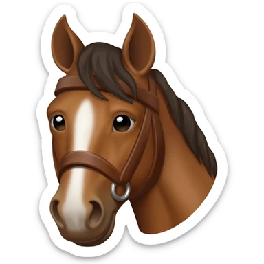 Focus only on the horses head, with blinders on it.  Add side blinders to the horse.  Put BLINDS on the horse to prevent distractions. sticker