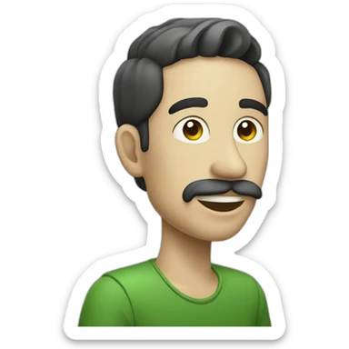 Pipa deas verde sticker