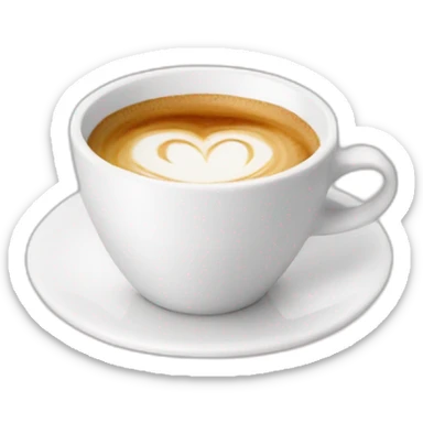 Dior cappuccino cup sticker