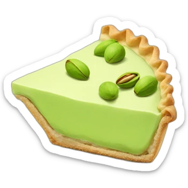 pistachio pie sticker