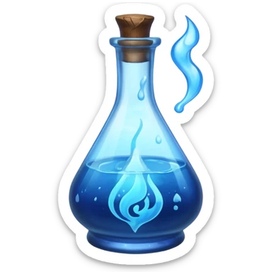 Minimalistic Skyrim Potion sticker