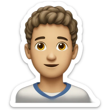 garçon qui reve sticker