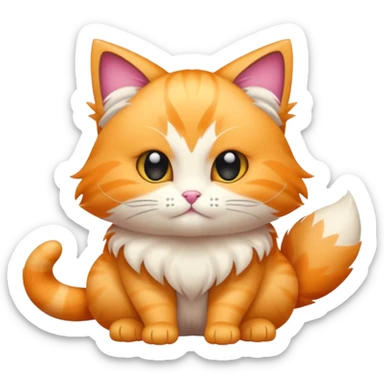 Purugly-Glameow-fusion sticker