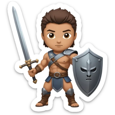 warrior 


 sticker