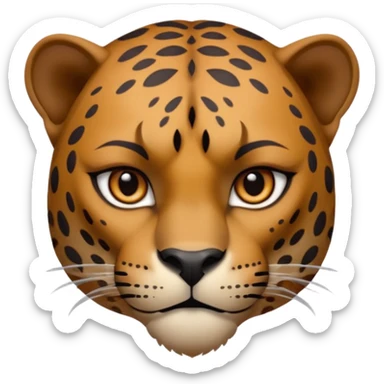 jaguar human sticker