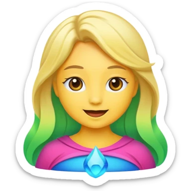 Emoji de aurora  sticker