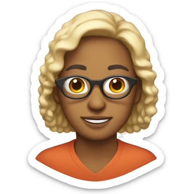 Stella glasses  sticker