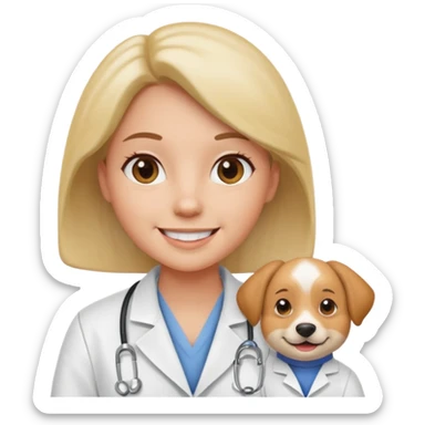 veterinary sticker