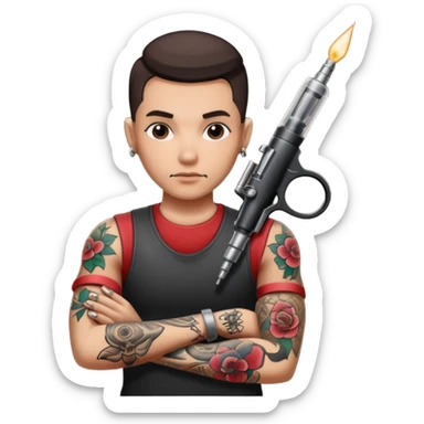 Tattoo artist  sticker