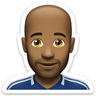 thierry henry smirk sticker