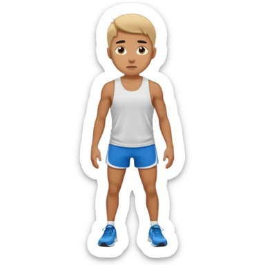 Runner who needs to poop sticker