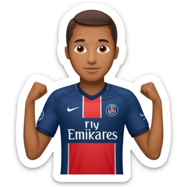Désiré doué au psg sticker