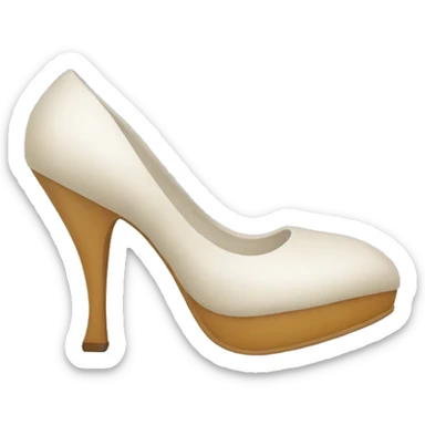 Un pato con tacones sticker