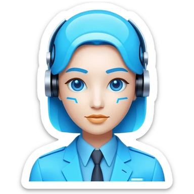 it shall more look like an AI analytics agent sticker