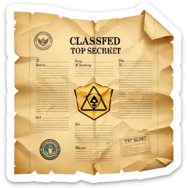 generate ultra realistic top secret file from ukraine sticker