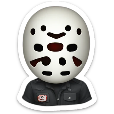 Friday the 13th sticker