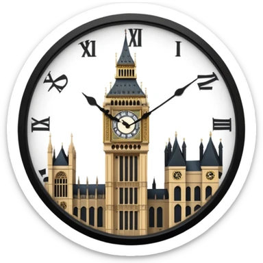 big ben london sticker