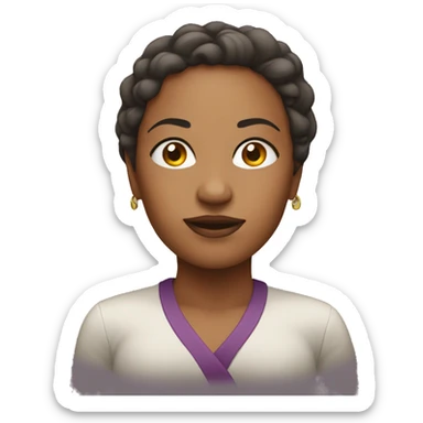 Empowered woman sticker