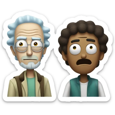 Rick and Morty  sticker