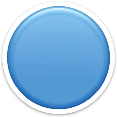 Verificación azul círculo  sticker