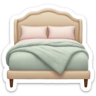 Aesthetic bed sticker