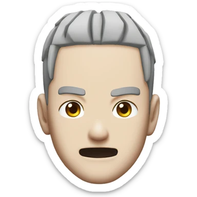 Naruto's forehead symbol sticker