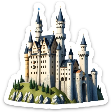 Neuschwanstein Castle sticker