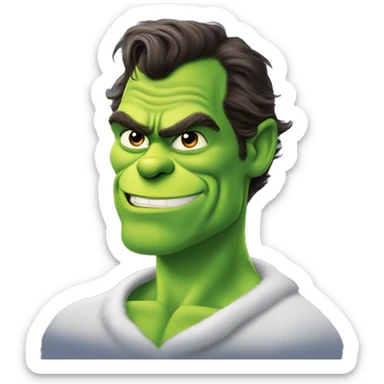 henry cavill as grinch sticker