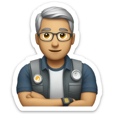 Técnico de lavadora sticker