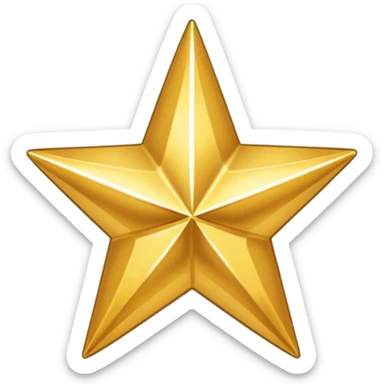 4.5 stars with the 5th star half of it filled sticker