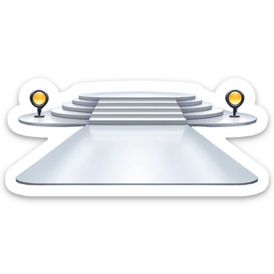  fashion show stage sticker