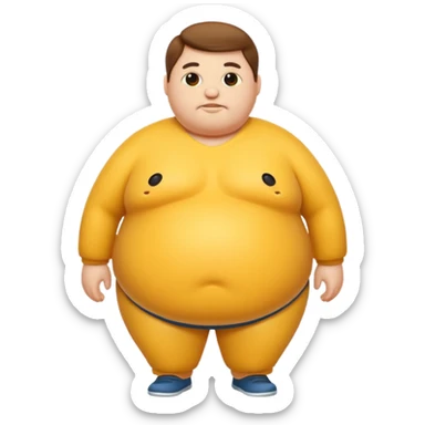 obesity sticker