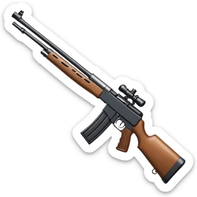 rifle  sticker