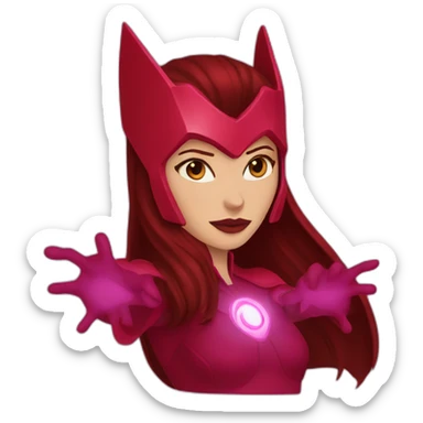 scarlet witch sticker